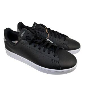 NWT ADIDAS Advantage Base Black White Sneakers Shoes US 12